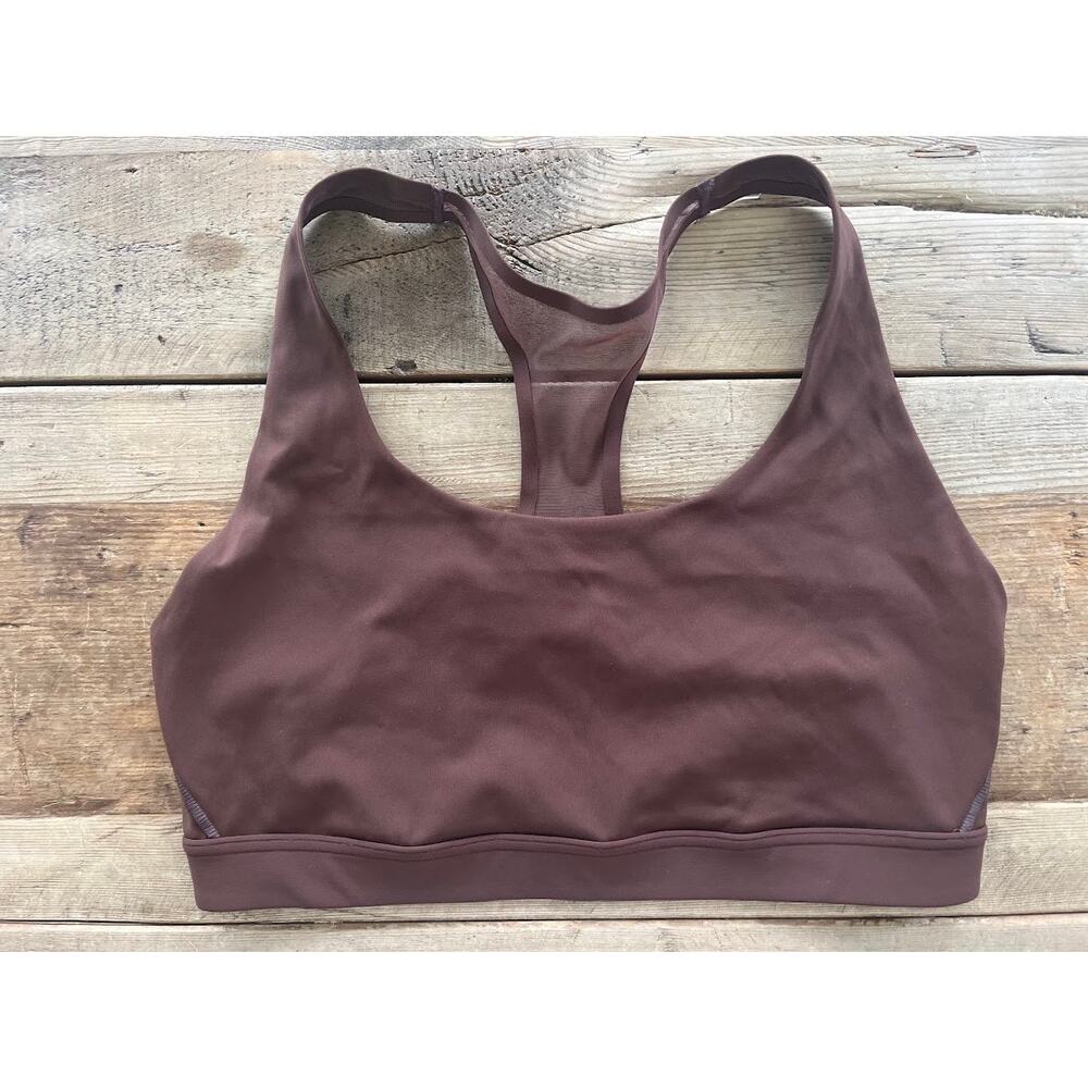 VSX‎ Victoria's Secret Ganache Brown LARGE The Flex Sport Bra VS